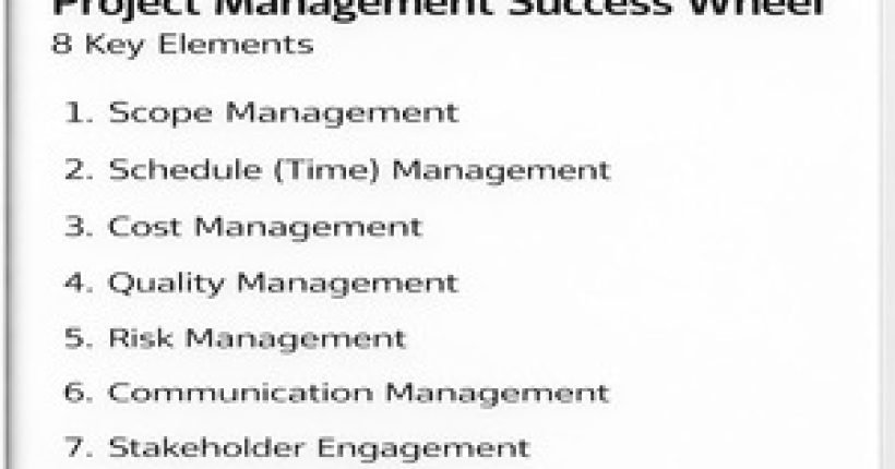 Project Management Success Wheel - Learnerskart Website