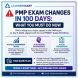 PMP Exam Changes in 100 Days - Learnerskart Website
