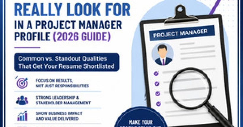 What Recruiters Look for in a Project Manager Profile - Learnerskart Website